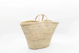 Fr. Shop Basket, Straw Bag - Short Handles