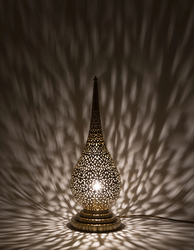 FLAME TABLE LAMP MOROCCAN