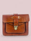 Eco-Friendly Leather Crossbody Bag - Vintage Design
