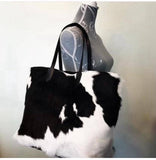 Cowhide Tote Bag