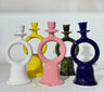 Colorful Ceramic Candle Holders